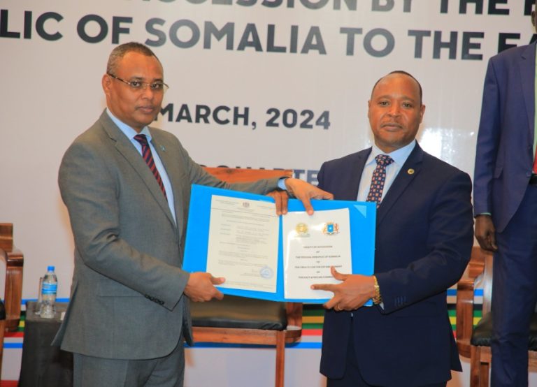 Somalia finally joins EAC as the bloc’s 8th Partner State