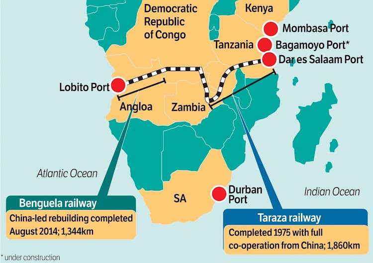 US set to extend African railway project through Tanzania